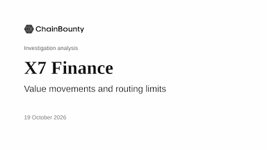 X7Pioneer fund flows and the limits of the evidence