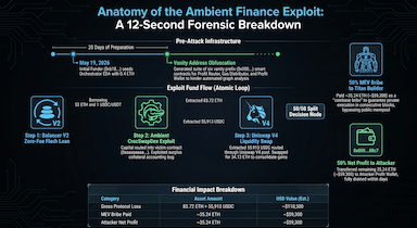 Anatomy of the Ambient Finance Exploit: How a Stealth Attacker Drained $110K in 12 Seconds